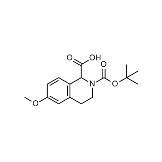 2-(tert-butoxycarbonyl)-6-methoxy-1,2,3,4-tetrahydroisoquinoline-1-carboxylic acid|CS-0005321