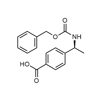(S)-4-(1-(((benzyloxy)carbonyl)amino)ethyl)benzoic acid|CS-0005672