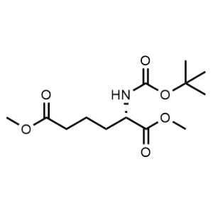 (S)-dimethyl 2-(tert-butoxycarbonylamino)hexanedioate|CS-0005725