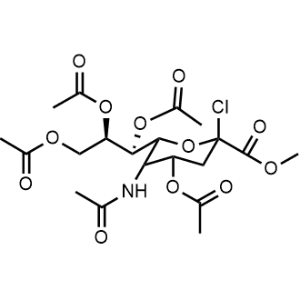 (1S,2R)-1-((2R,3S,4S,6R)-3-acetamido-4-acetoxy-6-chloro-6-(methoxycarbonyl)tetrahydro-2H-pyran-2-yl)propane-1,2,3-triyl triacetate|CS-0005769