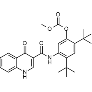 N-[5-(Methoxycarbonyloxy)-2,4-di(tert-butyl)phenyl]-4-oxo-1H-quinoline-3-carboxamide|CS-0006688