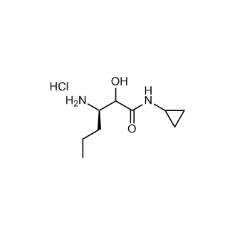 (3R)-3-Amino-N-cyclopropyl-2-hydroxyhexanamide hydrochloride|CS-0006689
