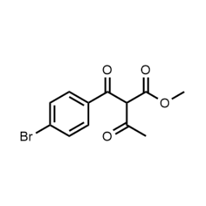 Benzenepropanoic acid, α-acetyl-4-bromo-β-oxo-, methyl ester|CS-0006910
