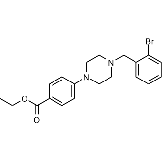 ethyl 4-(4-(2-bromobenzyl)piperazin-1-yl)benzoate|CS-0006941