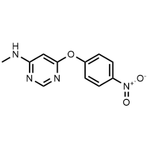 4-Pyrimidinamine, N-methyl-6-(4-nitrophenoxy)-|CS-0006996
