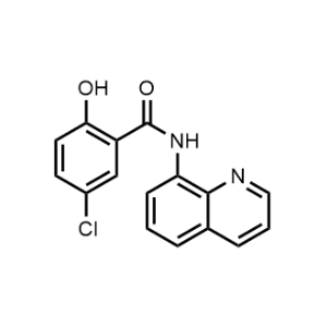 Benzamide, 5-chloro-2-hydroxy-N-8-quinolinyl-|CS-0007459