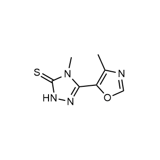 4-methyl-5-(4-methyloxazol-5-yl)-2,4-dihydro-3H-1,2,4-triazole-3-thione|CS-0007658
