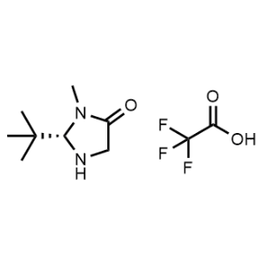 4-Imidazolidinone, 2-(1,1-dimethylethyl)-3-methyl-, (2S)-, 2,2,2-trifluoroacetate 1:1|CS-0008117