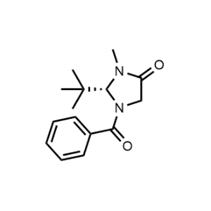 4-Imidazolidinone, 1-benzoyl-2-(1,1-dimethylethyl)-3-methyl-, (2R)-|CS-0008119