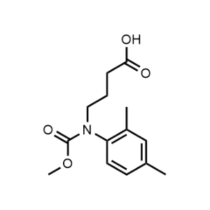Butanoic acid,4-[(2,4-dimethylphenyl)(methoxycarbonyl)amino]-|CS-0008431
