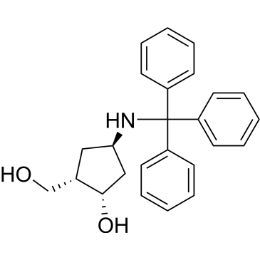 (1S,2S,4R)-2-(Hydroxymethyl)-4-(tritylamino)cyclopentan-1-ol|CS-0008453