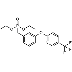 Diethyl (3-((5-(trifluoromethyl)pyridin-2-yl)oxy)benzyl)phosphonate|CS-0008491