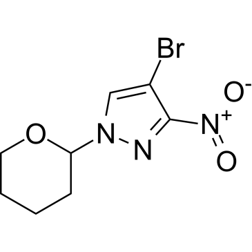 4-Bromo-3-nitro-1-(tetrahydro-2H-pyran-2-yl)-1H-pyrazole|CS-0008643