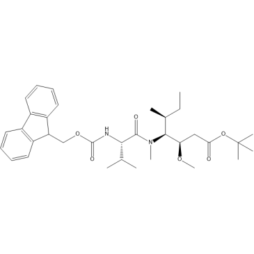 (3R,4S,5S)-tert-butyl 4-((S)-2-((((9H-fluoren-9-yl)methoxy)carbonyl)amino)-N,3-dimethylbutanamido)-3-methoxy-5-methylheptanoate|CS-0009831