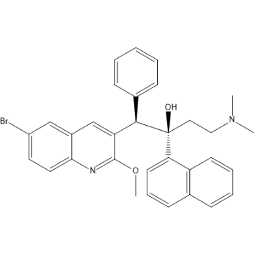 (1R,2R)-1-(6-bromo-2-methoxyquinolin-3-yl)-4-(dimethylamino)-2-(naphthalen-1-yl)-1-phenylbutan-2-ol|CS-0009943