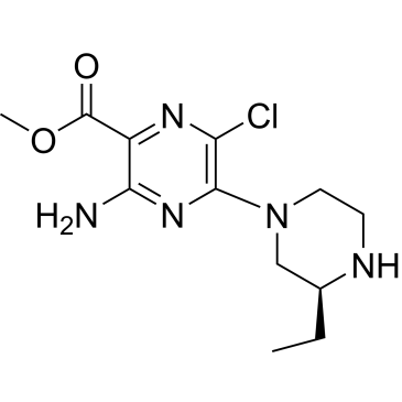 methyl (S)-3-amino-6-chloro-5-(3-ethylpiperazin-1-yl)pyrazine-2-carboxylate|CS-0010871