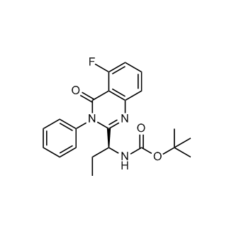 (S)-tert-butyl (1-(5-fluoro-4-oxo-3-phenyl-3,4-dihydroquinazolin-2-yl)propyl)carbamate|CS-0010894