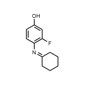 4-(Cyclohexylideneamino)-3-fluorophenol|CS-0010900