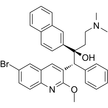 (1R,2S)-1-(6-bromo-2-methoxyquinolin-3-yl)-4-(dimethylamino)-2-(naphthalen-2-yl)-1-phenylbutan-2-ol|CS-0011172