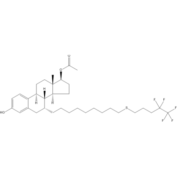 (7a,17b)-7-(9-((4,4,5,5,5-Pentafluoropentyl)thio)nonyl)-estra-1,3,5(10)-triene-3,17-diol 17-acetate|CS-0011398