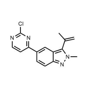 5-(2-chloropyrimidin-4-yl)-2-methyl-3-(prop-1-en-2-yl)-2H-indazole|CS-0011513
