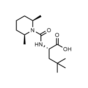 L-Leucine, N-[(2,6-dimethyl-1-piperidinyl)carbonyl]-4-methyl-, cis- 9CI|CS-0011698