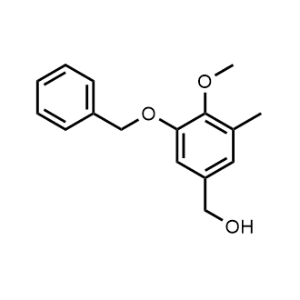 Benzenemethanol, 4-methoxy-3-methyl-5-(phenylmethoxy)-|CS-0011758