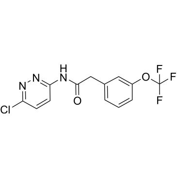 N-(6-Chloropyridazin-3-yl)-2-(3-(trifluoromethoxy)phenyl)acetamide|CS-0012096