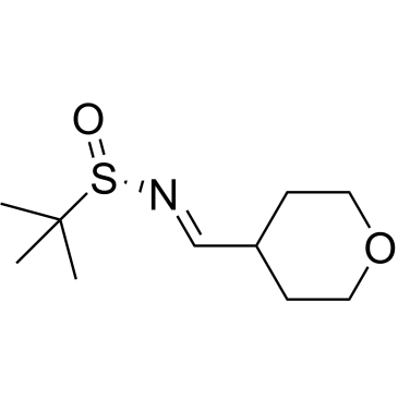 [N(E),S(S)]-2-Methyl-N-[(tetrahydro-2H-pyran-4-yl)methylene]-2-propanesulfinamide|CS-0012255