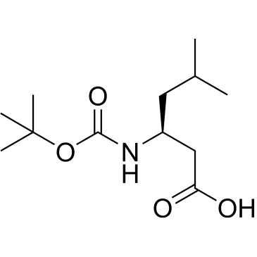 (S)-3-(tert-Butoxycarbonylamino)-5-methylhexanoic acid|CS-0012624