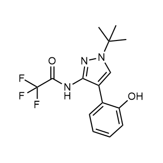 N-(1-(tert-butyl)-4-(2-hydroxyphenyl)-1H-pyrazol-3-yl)-2,2,2-trifluoroacetamide|CS-0012673