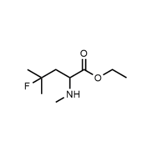 ethyl 4-fluoro-4-methyl-2-(methylamino)pentanoate|CS-0013211
