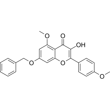 7-(benzyloxy)- 3-hydroxy-5-m ethoxy-2-(4-m ethoxyphenyl)- 4H-chromen-4 -one|CS-0015193