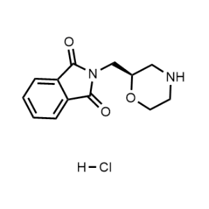 2-[(2R)-2-Morpholinylmethyl]-1H-isoindole-1,3(2H)-dione (monohydrochloride) |CS-0018269