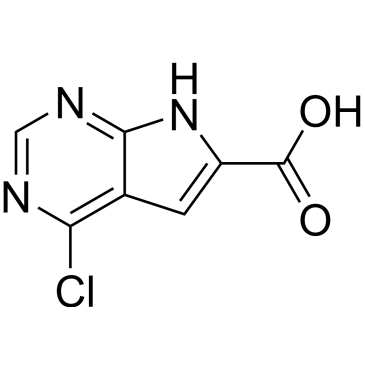4-Chloro-7H-pyrrolo[2,3-d]pyrimidine-6-carboxylic acid|CS-0018822
