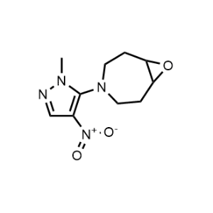 4-(1-Methyl-4-nitro-1H-pyrazol-5-yl)-8-oxa-4-azabicyclo[5.1.0]octane|CS-0019132