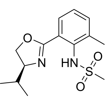 N-[2-[(4S)-4,5-Dihydro-4-(1-methylethyl)-2-oxazolyl]-6-methylphenyl]methanesulfonamide|CS-0019975