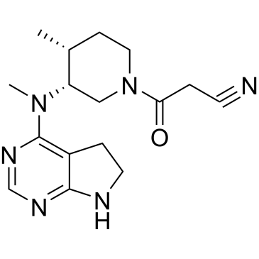 (3R,4R)-3-[(6,7-Dihydro-5H-pyrrolo[2,3-d]pyrimidin-4-yl)methylamino]-4-methyl-β-oxo-1-piperidinepropanenitrile|CS-0020192