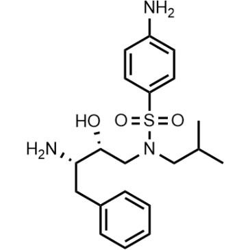 4-Amino-N-[(2R,3S)-3-amino-2-hydroxy-4-phenylbutyl]-N-(2-methylpropyl)benzenesulfonamide|CS-0021269