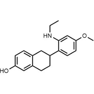 2-Naphthalenol, 6-[2-(ethylamino)-4-methoxyphenyl]-5,6,7,8-tetrahydro-|CS-0021347