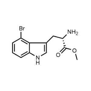 (S)-methyl 2-amino-3-(4-bromo-1H-indol-3-yl)propanoate|CS-0021399