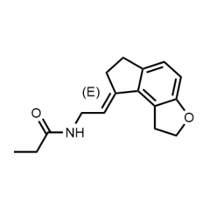 Propanamide, N-[(2E)-2-(1,2,6,7-tetrahydro-8H-indeno[5,4-b]furan-8-ylidene)ethyl]-|CS-0022091