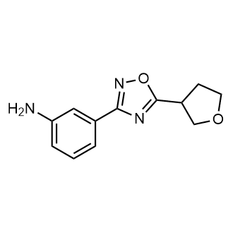 3-[5-(oxolan-3-yl)-1,2,4-oxadiazol-3-yl]aniline|CS-0022273