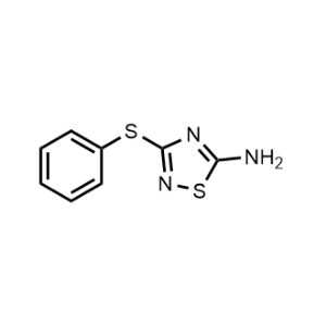 1,2,4-Thiadiazol-5-amine, 3-(phenylthio)-|CS-0022333