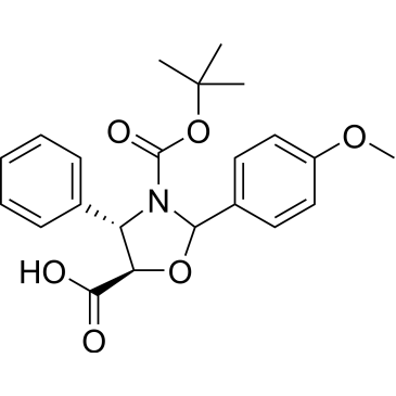 (4S,5R)-3-(tert-Butoxycarbonyl)-2-(4-methoxyphenyl)-4-phenyloxazolidine-5-carboxylic acid|CS-0022809
