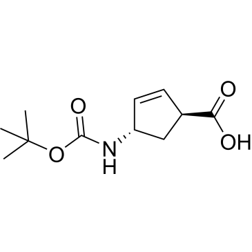 (1S,4S)-4-[[(1,1-Dimethylethoxy)carbonyl]amino]-2-cyclopentene-1-carboxylic acid|CS-0022855