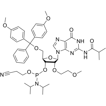 DMT-2'O-MOE-rG(ib) Phosphoramidite|CS-0023712