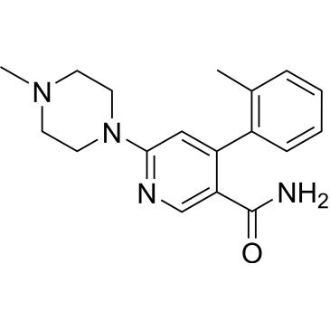 4-(2-Methylphenyl)-6-(4-methyl-1-piperazinyl)-3-pyridinecarboxamide|CS-0028242
