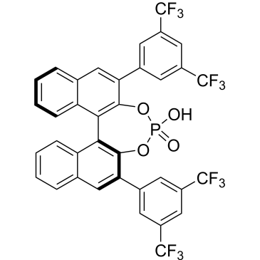 (S)-3,3'-Bis[3,5-bis(trifluoromethyl)phenyl]-2,2'-dihydroxy-1,1'-binaphthalene cyclic phosphate|CS-0028398