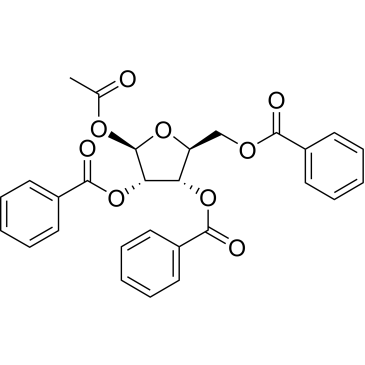 (2R,3S,4S,5S)-2-Acetoxy-5-((benzoyloxy)methyl)tetrahydrofuran-3,4-diyl dibenzoate|CS-0029908